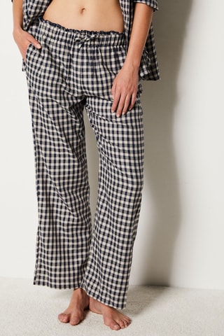 Pantalon Lindy - Bleu marine et blanc