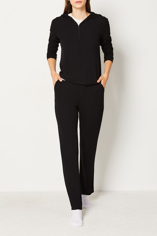 Sweat à capuche Lilio - Noir