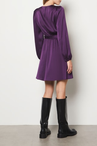 Robe portefeuille Josy - Violet