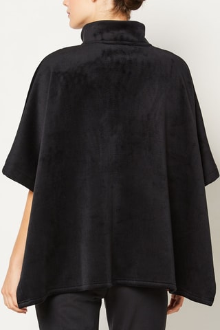 Cape en velours Pijy - Noir