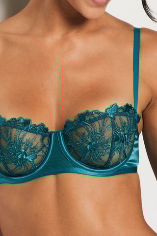 Soutien-gorge Amaryllis -  Bleu canard