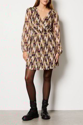 Robe patineuse Lilas - Vert clair