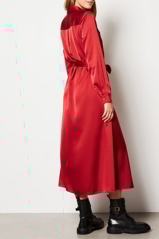 Robe chemise Neny - Rouge