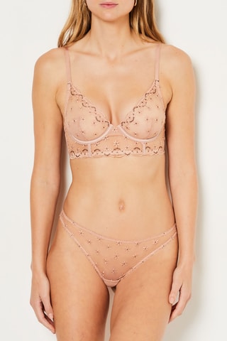 Soutien-gorge Nacre -  Rose poudré