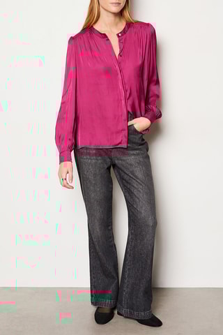 Chemisier Lana - Fuchsia