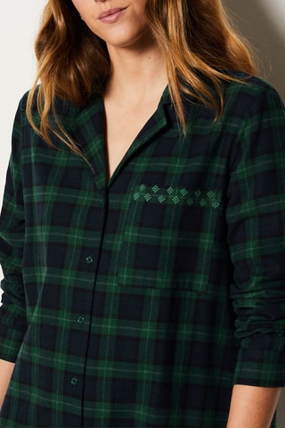 Chemise de nuit Warris - Vert foncé