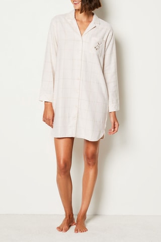 Chemise de nuit Malina - Ecru