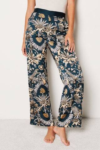 Pantalon Wilde - Vert foncé et doré