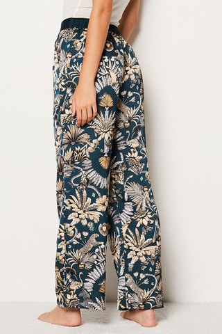 Pantalon Wilde - Vert foncé et doré