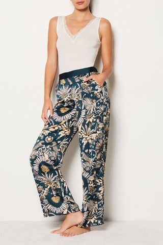 Pantalon Wilde - Vert foncé et doré