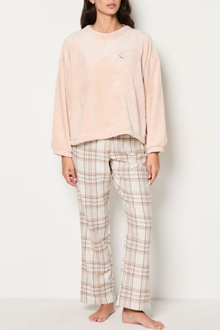 Pyjama Miel - Beige et écru