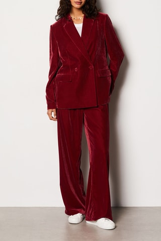 Pantalon en velours Merida - Bordeaux