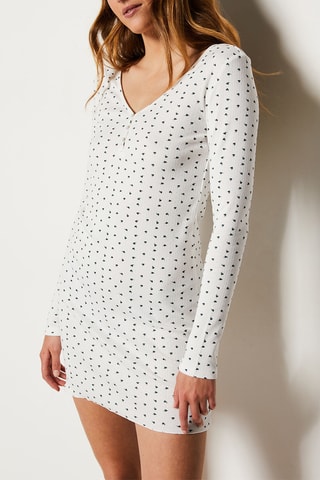 Chemise de nuit Wildy - Ecru