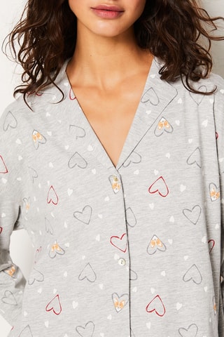 Chemise de nuit Ginou - Gris