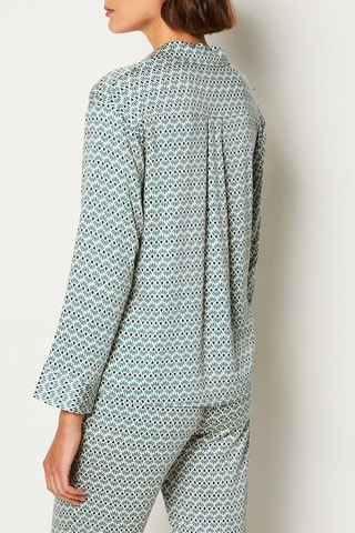 Chemisier de pyjama Bacco - Vert clair