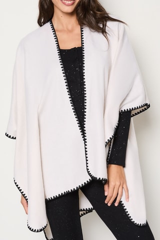 Poncho Millia - Ecru