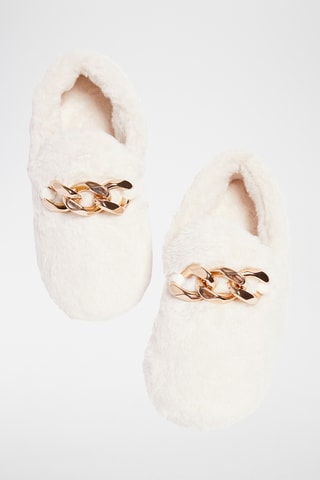 Pantoufles Mapples - Ecru