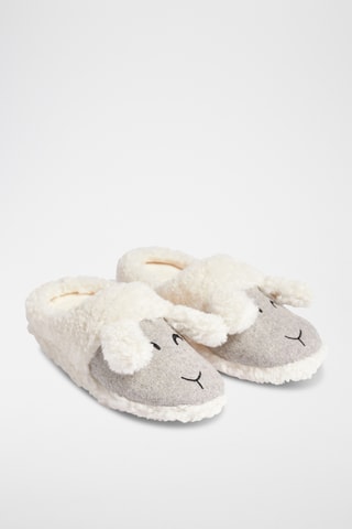 Pantoufles à oreilles Gotier - Anthracite