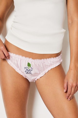 Culotte Trefle - Rose
