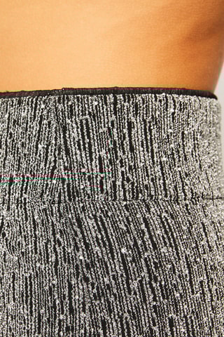 Legging taille haute Izaline - Argenté