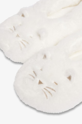 Chaussons Lulu - Blanc