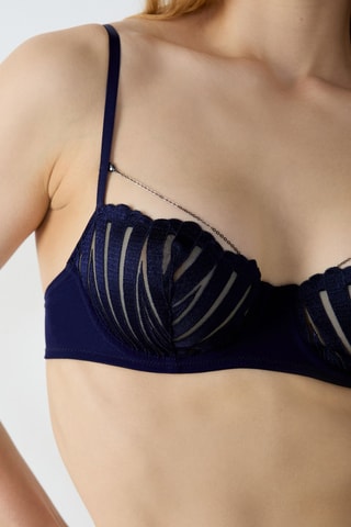 Soutien-gorge Exquise -  Bleu marine