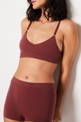 Shorty Amande - Marron foncé