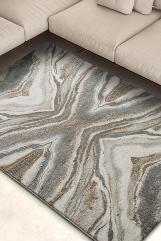 Tapis Weimar - Beige, gris et marron