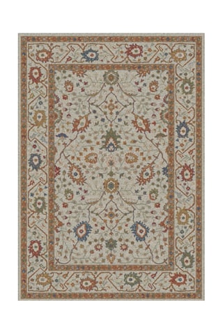 Tapis en toile de jute Anthea - Multicolore
