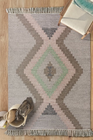 Tapis Chandia - Gris et marron