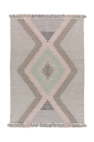 Tapis Chandia - Gris et marron