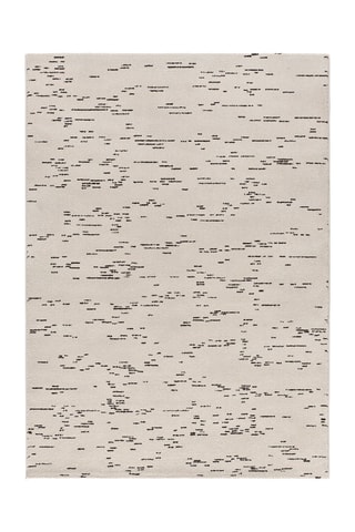 Tapis Retro - Blanc et noir