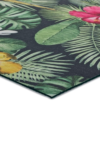Tapis Sprinty Tropical - Noir
