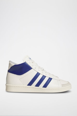 Sneakers montantes en cuir Jabbar - Blanc