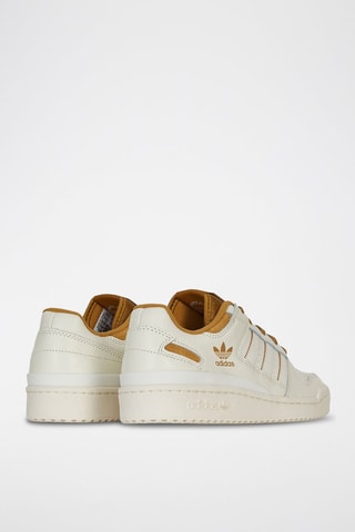 Baskets en cuir Forum Low CL - Ecru