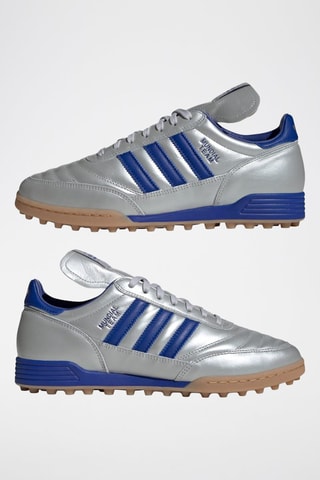 Baskets en cuir Mundial Team RS - Argenté - Adidas