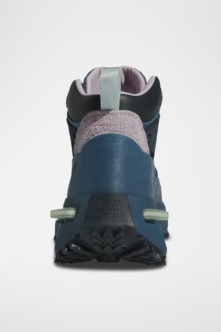 Chaussures de randonnée en cuir Pharrell Williams - Bleu pétrole