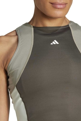 Débardeur d’entraînement Shadow - Vert olive - Adidas