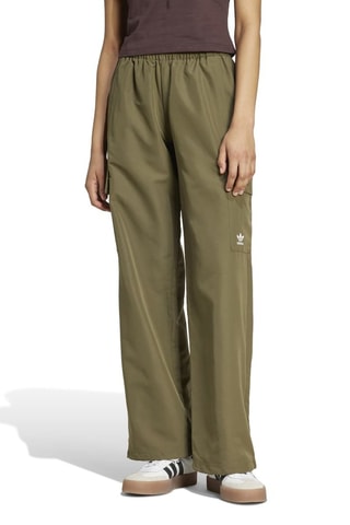 Pantalon cargo taille haute Essentials - Vert olive - Adidas