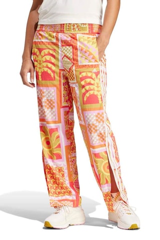 Pantalon taille haute Farm Rio - Rose clair - Adidas