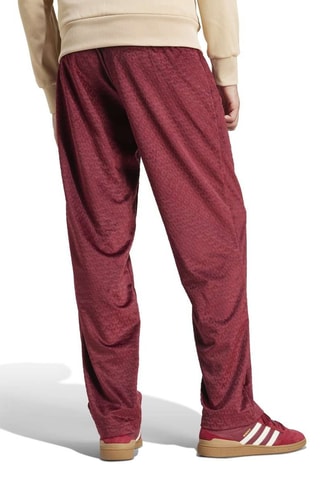Pantalon de survêtement en velours Monogram - Bordeaux