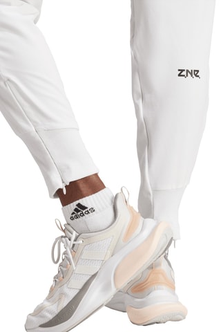 Pantalon taille haute Z.N.E. - Blanc