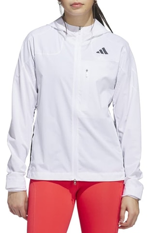 Veste de running à capuche Adizero - Blanc