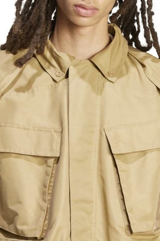 Veste à capuche Premium - Marron clair