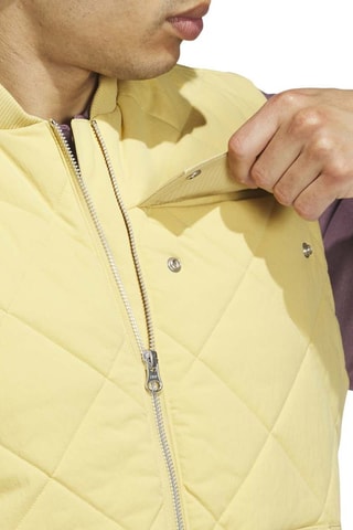 Veste de golf sans manches Go-to Quilited - Beige clair