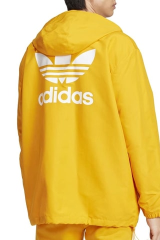 Coupe-vent à capuche Trefoil - Orange