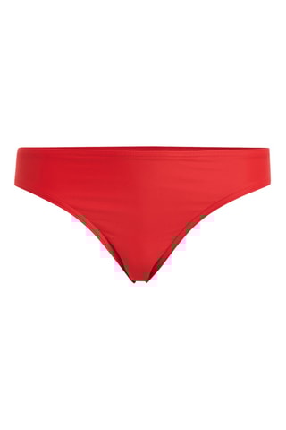 Bas de maillot Big bars - Rouge