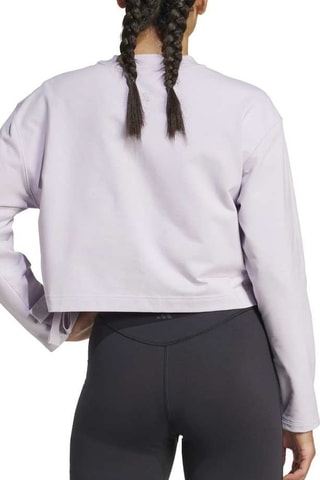 Top de yoga Cover-Up - Mauve - Adidas