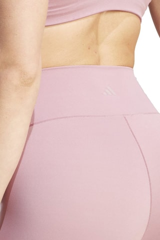 Legging d'entraînement de yoga taille haute Studio - Vieux rose