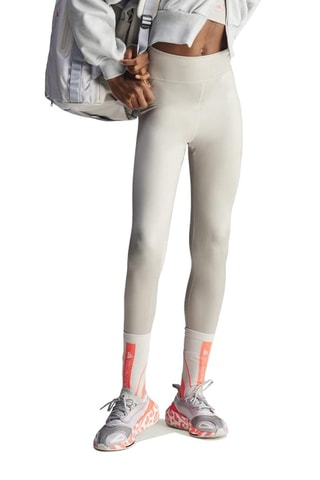 Legging d’entraînement taille haute Adidas by Stella McCartney TruePurpose Shine - Gris - Adidas